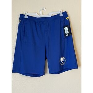 Men's XL NWT Buffalo Sabres Fanatics Travel &‎ Training Performance Shorts Navy